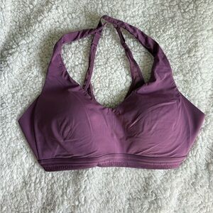 lululemon athletica Plum Strappy-Back Sports Bra